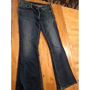 Woman's Silver Jeans Boot cut 31x31